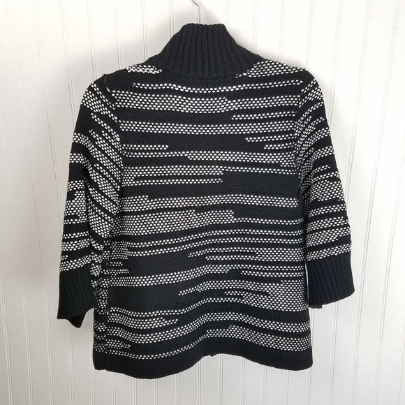 Chico's Knit Sweater Button Shrug Cape Bolero - Picture 4 of 7